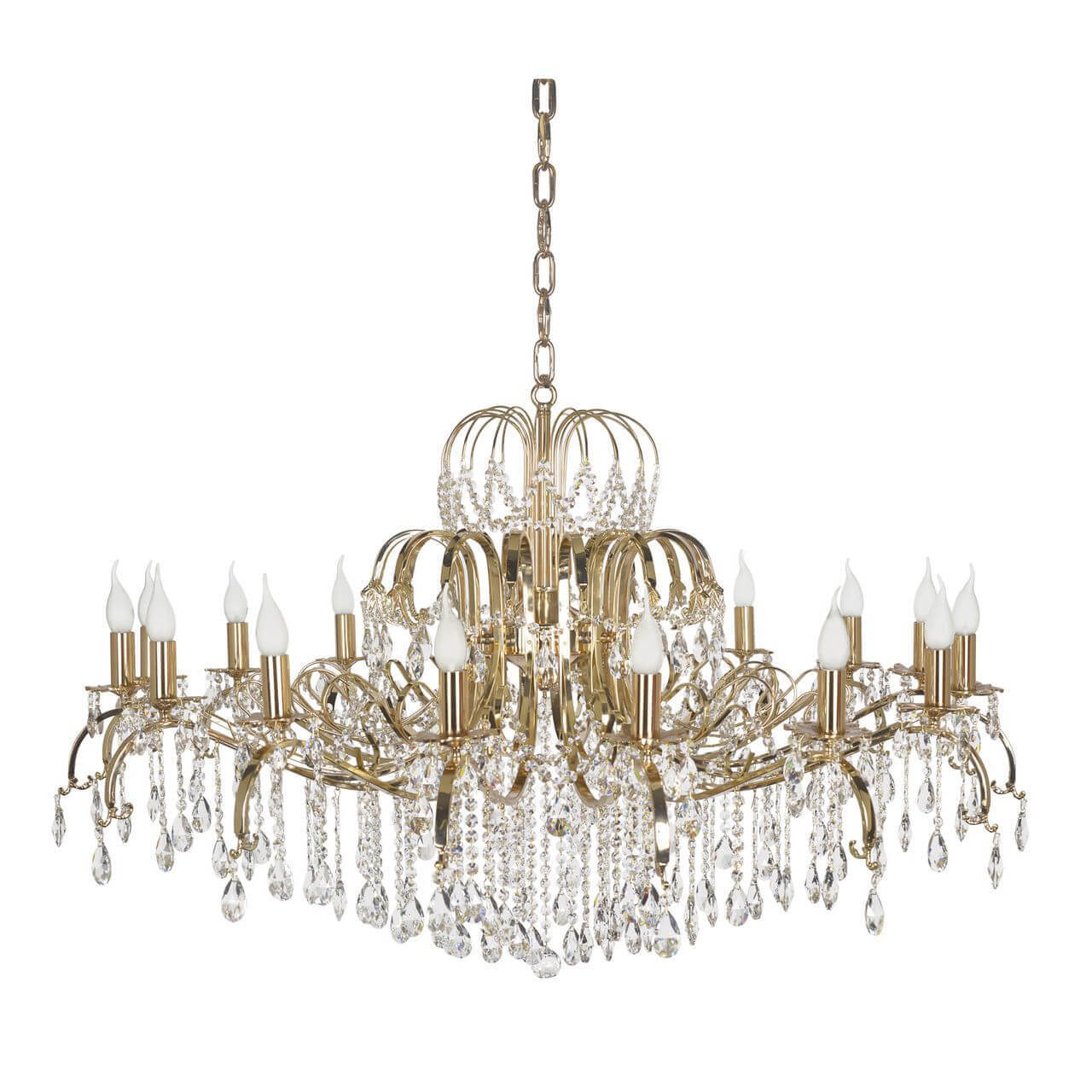 

Подвесная люстра Dio DArte Asfour Alessandria E 1.1.L.16.200 G, Золотой, Alessandria E 1.1.L.16.200 G Alessandria Gold